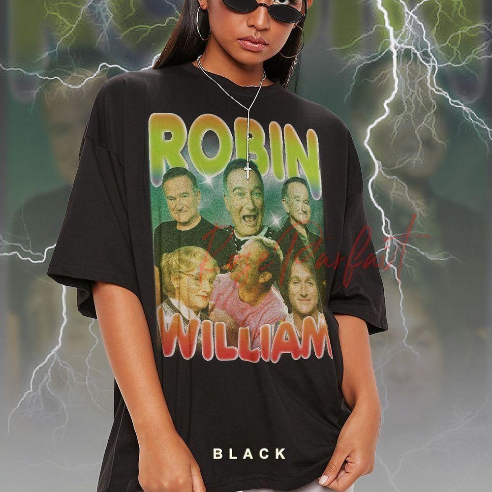 Robin Williams Retro Vintage 90s Vuitino Shirt Robin Williams Retro Vintage 90s Vuitino Shirt